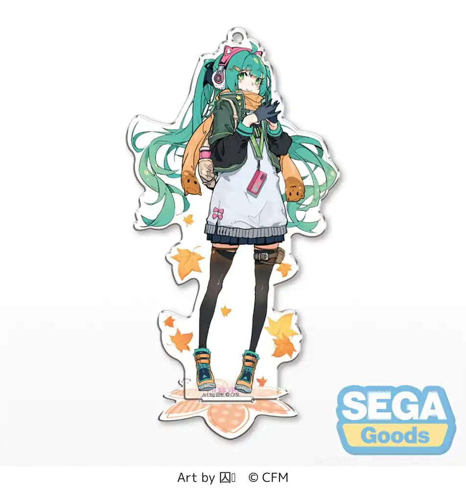 Hatsune Miku Akrylový Stojan Hatsune Miku Klíčenka QIUZHANG Ver. 14 cm fotografii produktu