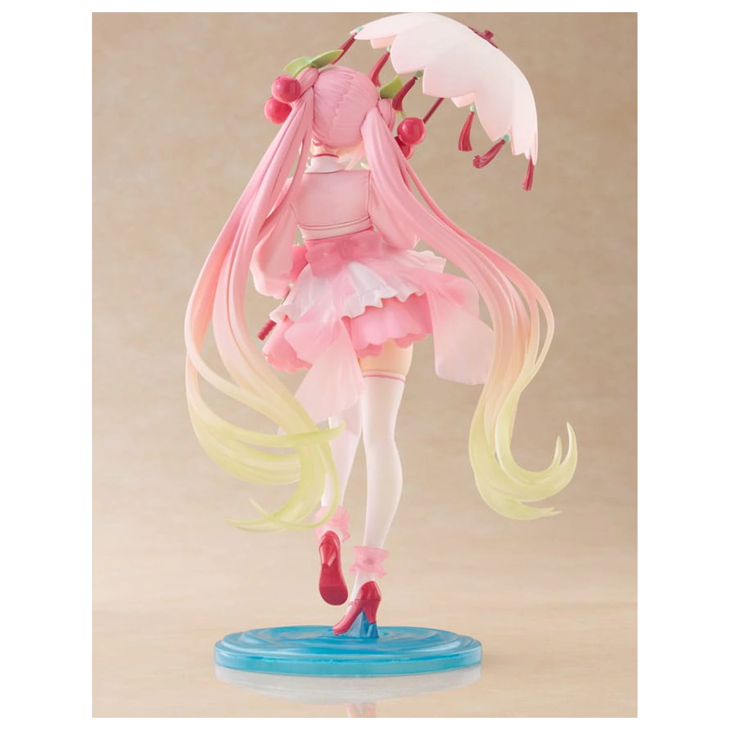 Hatsune Miku AMP PVC Socha Newley Written Sakura Miku Sakura Dress Ver. 21 cm fotografii produktu