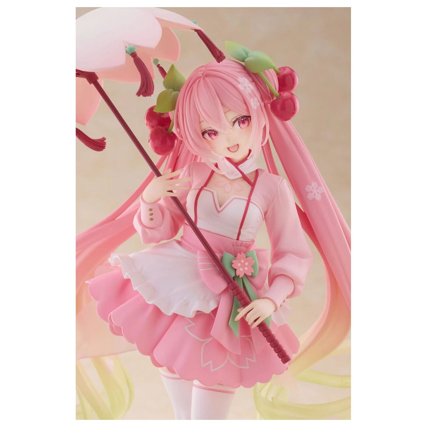 Hatsune Miku AMP PVC Socha Newley Written Sakura Miku Sakura Dress Ver. 21 cm fotografii produktu
