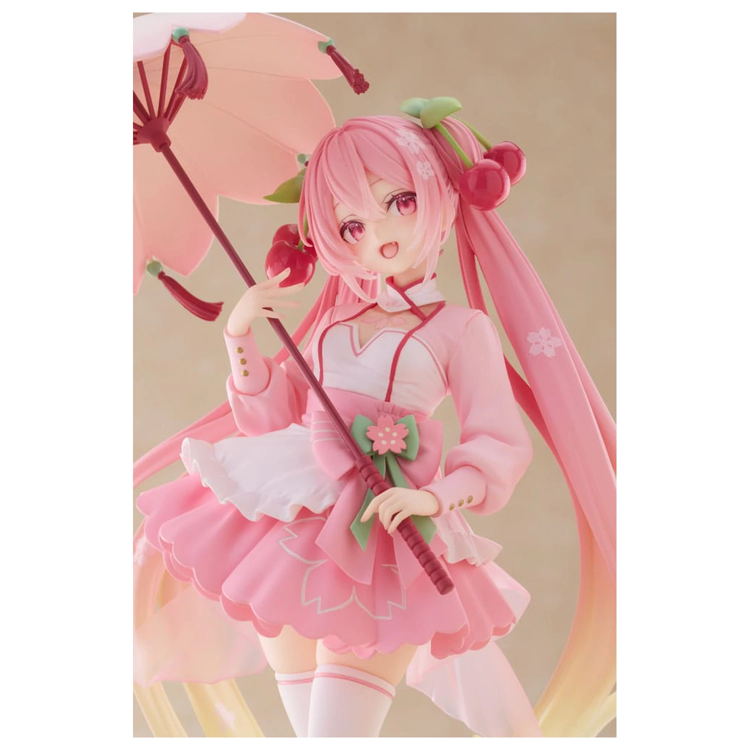Hatsune Miku AMP PVC Socha Newley Written Sakura Miku Sakura Dress Ver. 21 cm fotografii produktu