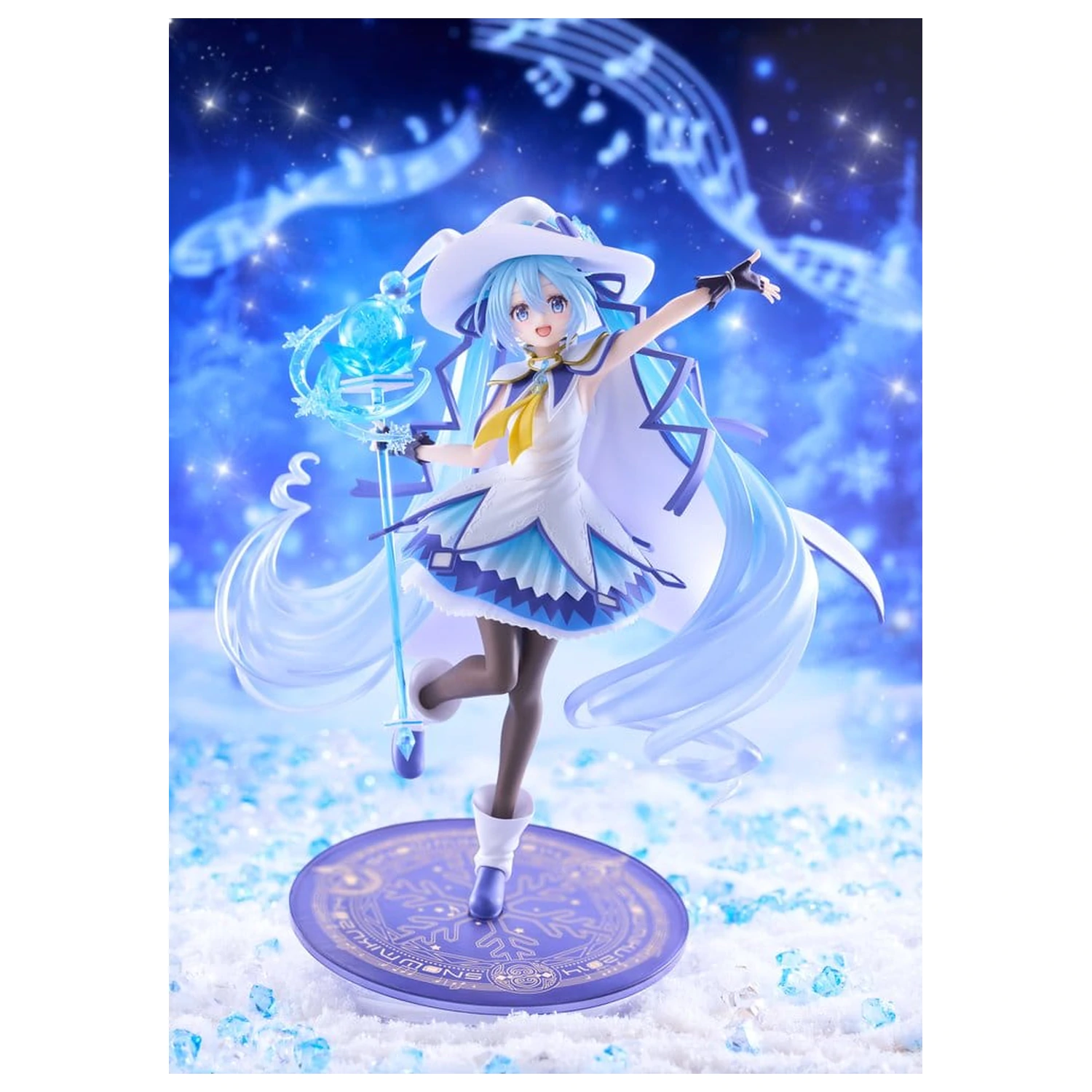 Hatsune Miku AMP+ PVC figurka Snow Miku All Stars 2014 Ver. 25 cm fotografii produktu