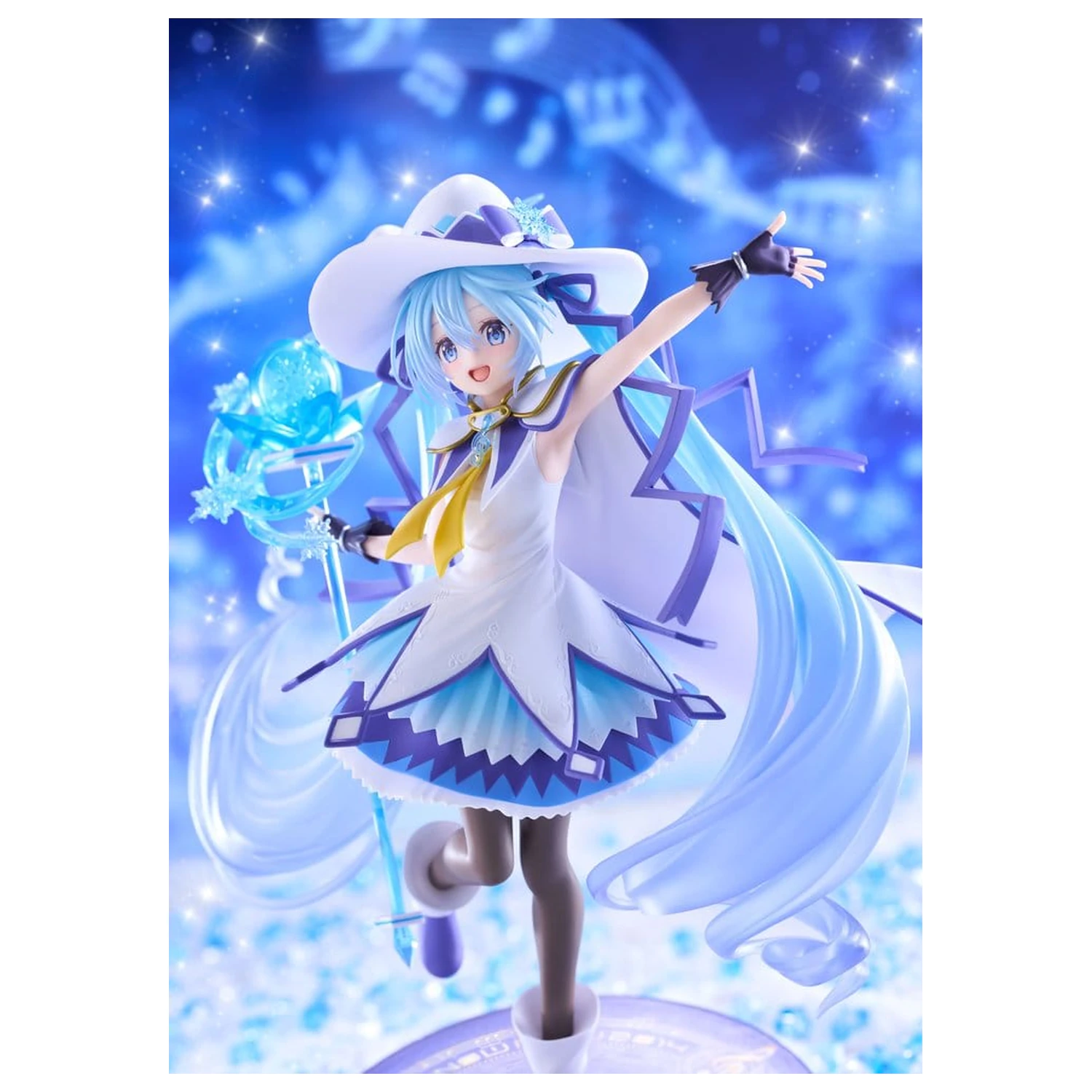 Hatsune Miku AMP+ PVC figurka Snow Miku All Stars 2014 Ver. 25 cm fotografii produktu