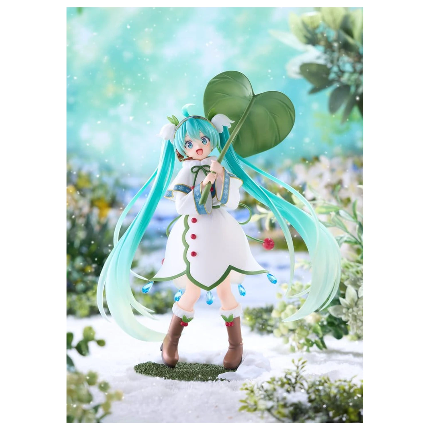 Hatsune Miku AMP+ PVC figurka Snow Miku All Stars 2015 Ver. 22 cm fotografii produktu