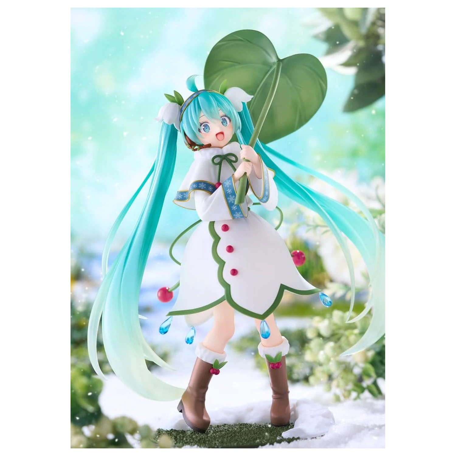 Hatsune Miku AMP+ PVC figurka Snow Miku All Stars 2015 Ver. 22 cm fotografii produktu