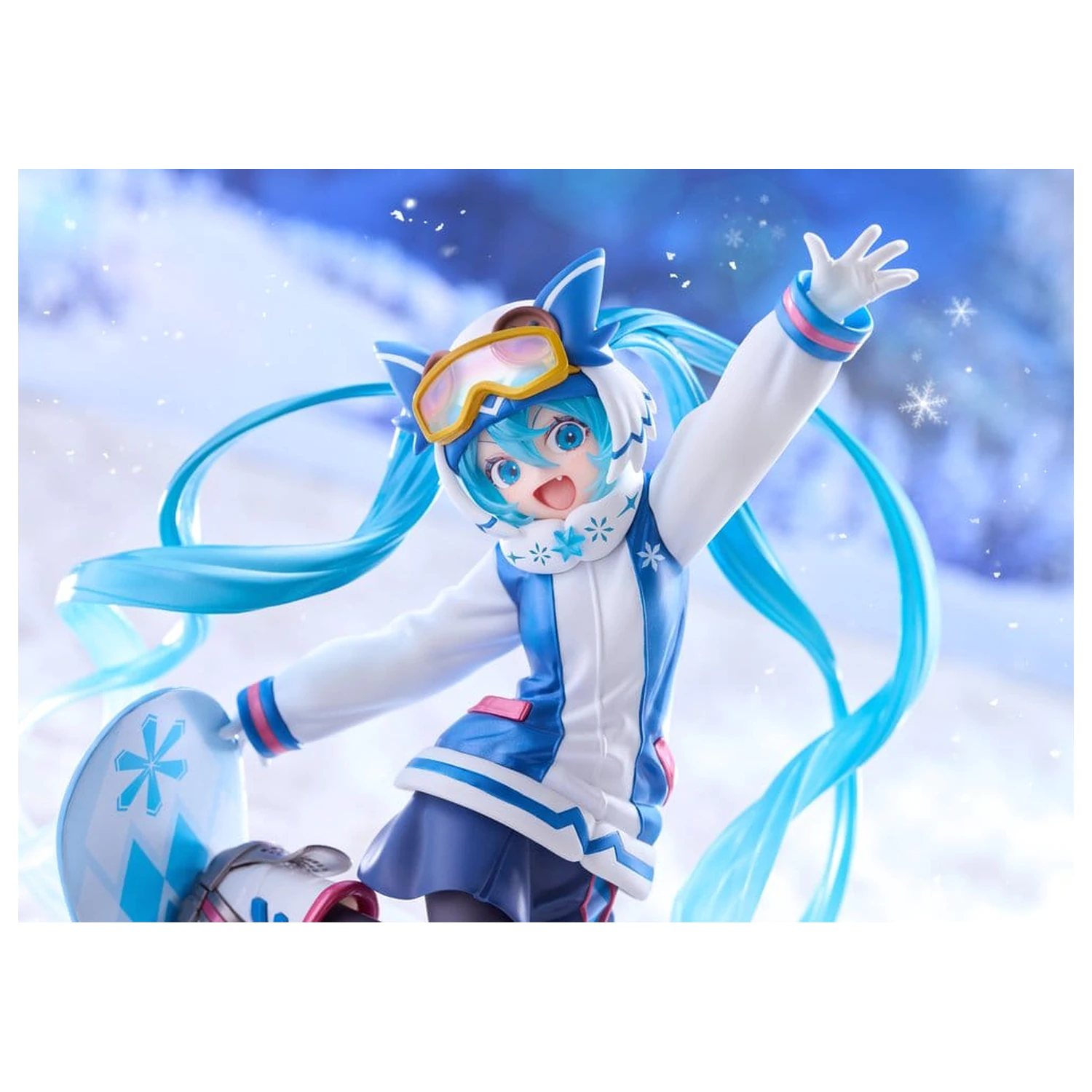 Hatsune Miku AMP+ PVC figurka Snow Miku All Stars 2016 Ver. 23 cm fotografii produktu