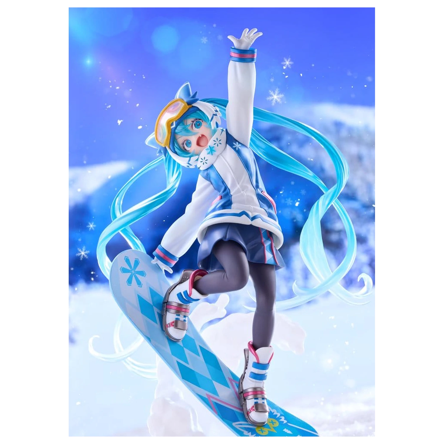 Hatsune Miku AMP+ PVC figurka Snow Miku All Stars 2016 Ver. 23 cm fotografii produktu