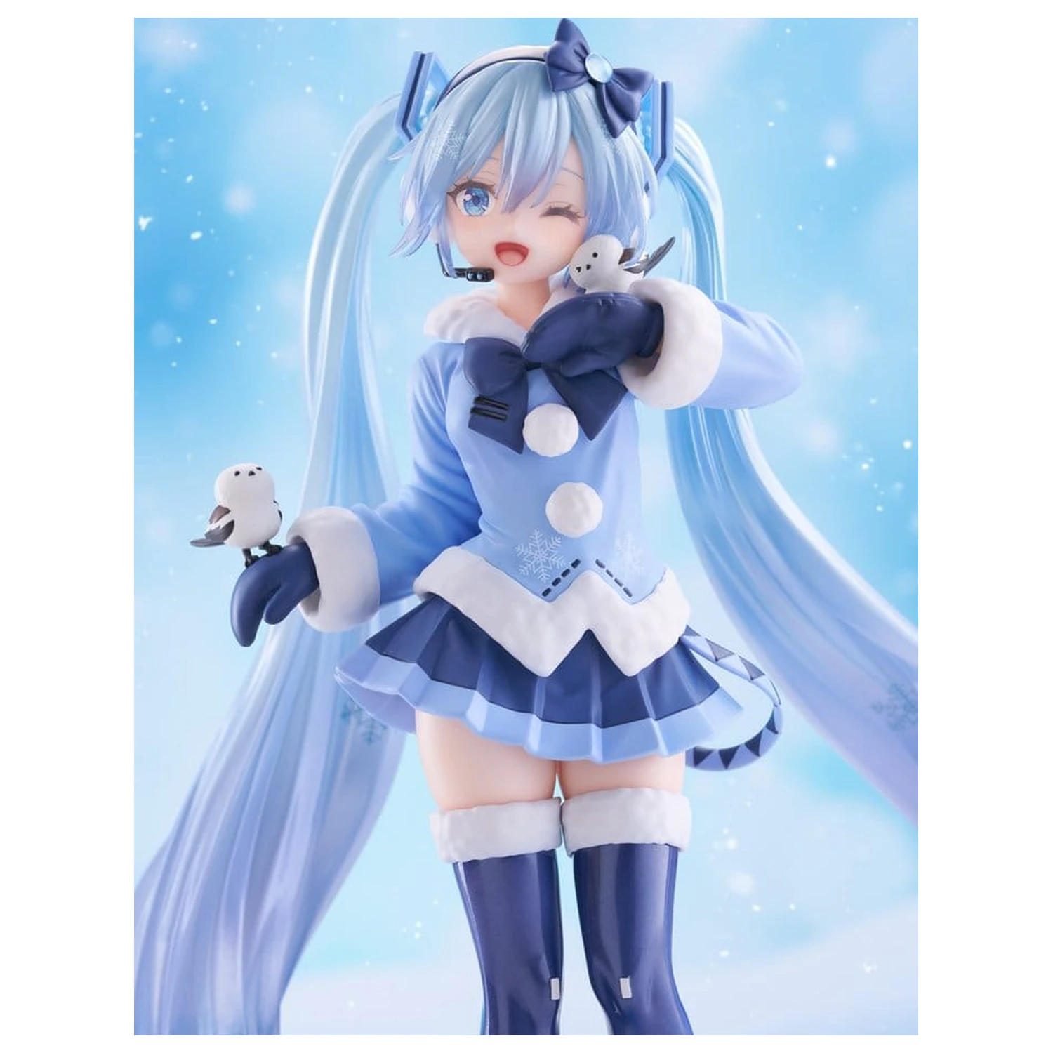 Hatsune Miku AMP+ PVC figurka Snow Miku All Stars 2012 Ver. 25 cm fotografii produktu