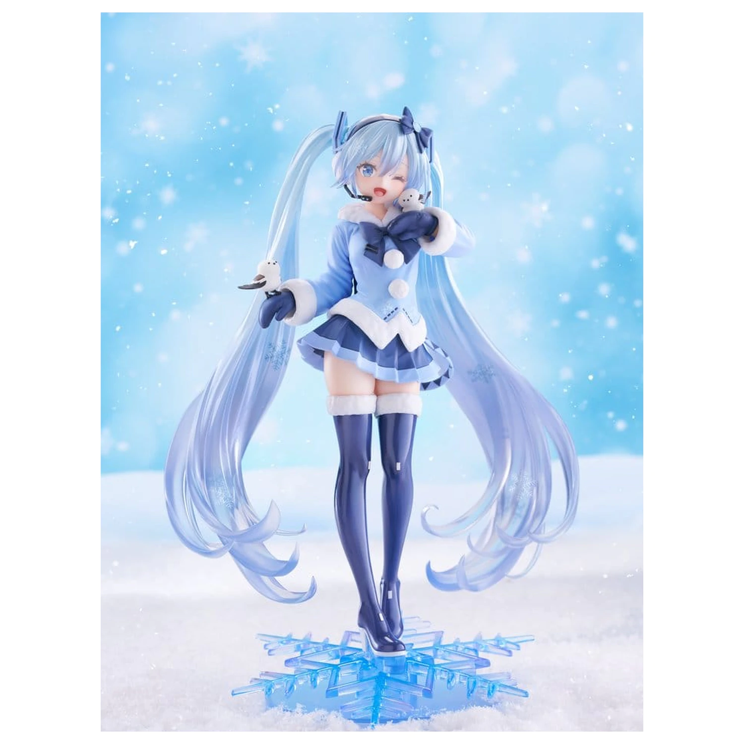 Hatsune Miku AMP+ PVC figurka Snow Miku All Stars 2012 Ver. 25 cm fotografii produktu