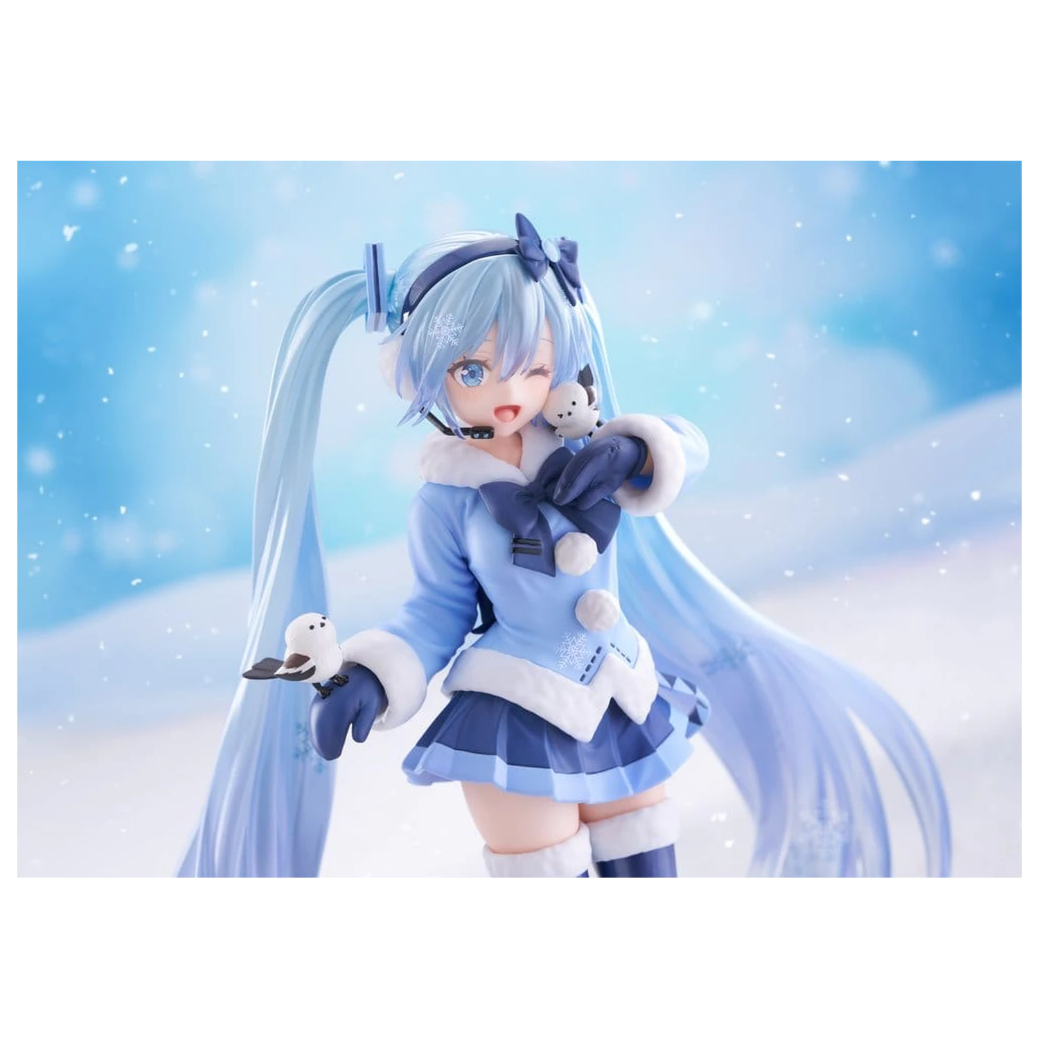 Hatsune Miku AMP+ PVC figurka Snow Miku All Stars 2012 Ver. 25 cm fotografii produktu
