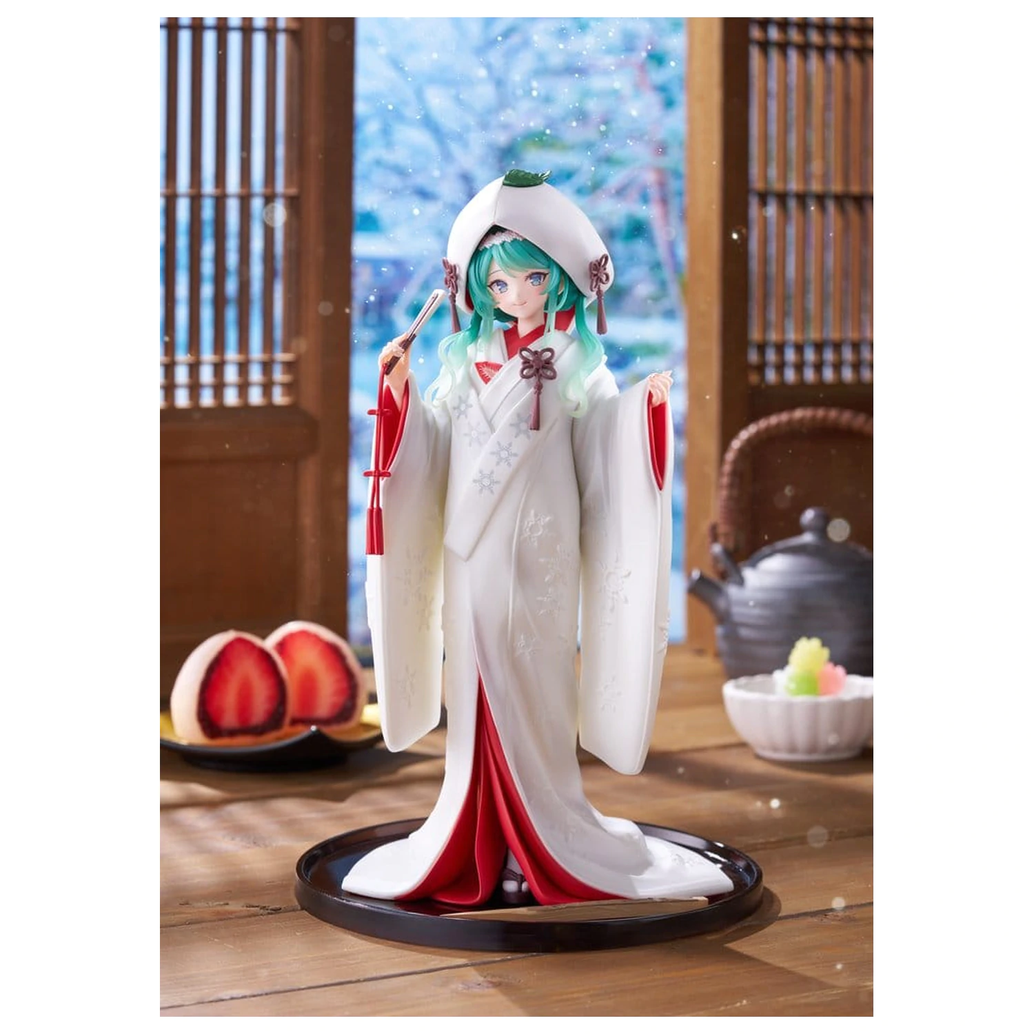 Hatsune Miku AMP+ PVC figurka Snow Miku All Stars 2013 Ver. 23 cm fotografii produktu
