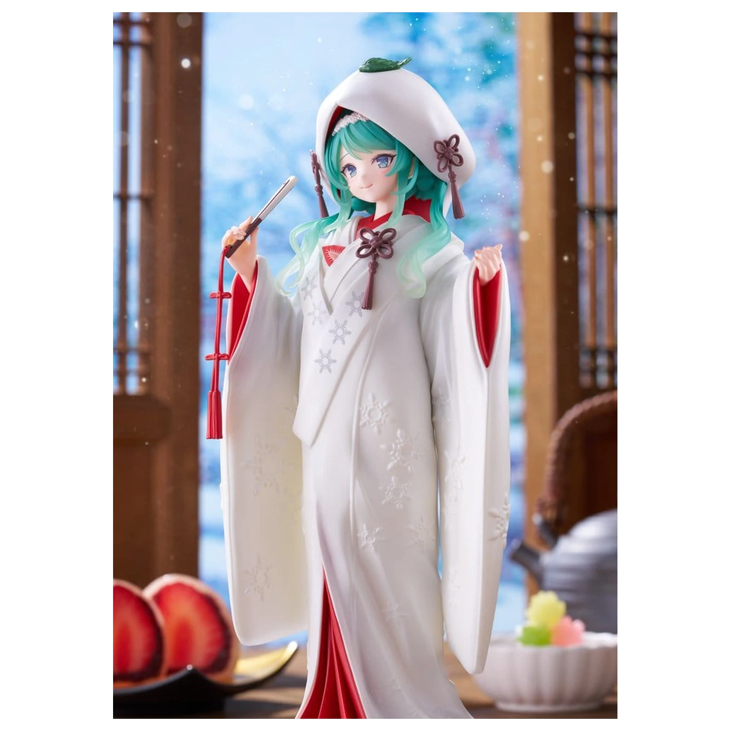 Hatsune Miku AMP+ PVC figurka Snow Miku All Stars 2013 Ver. 23 cm fotografii produktu