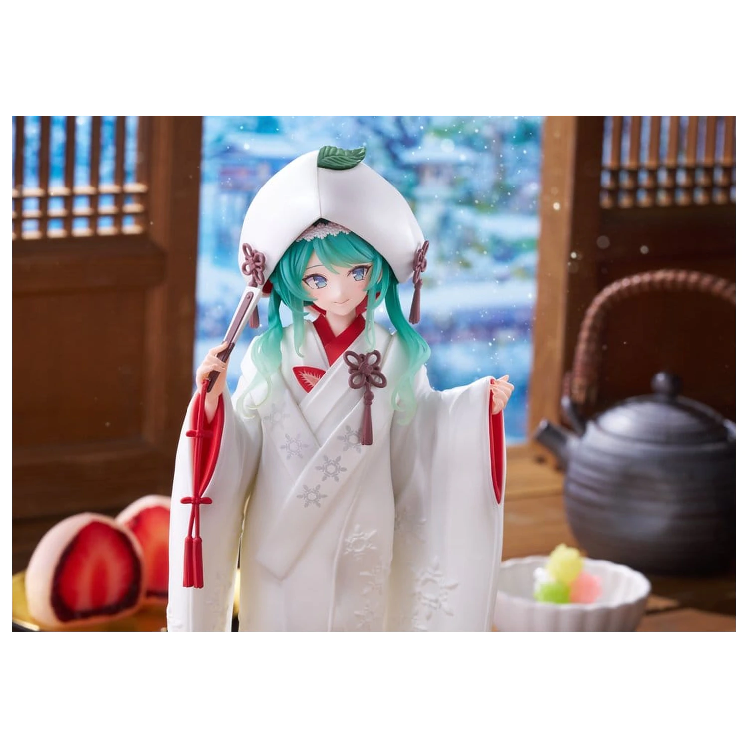 Hatsune Miku AMP+ PVC figurka Snow Miku All Stars 2013 Ver. 23 cm fotografii produktu
