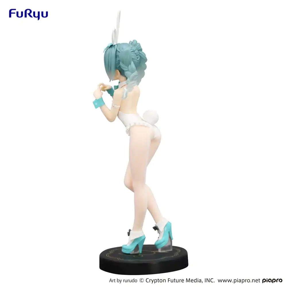 Hatsune Miku BiCute Bunnies PVC Soška Miku Rurudo White Color Verze 27 cm fotografii produktu