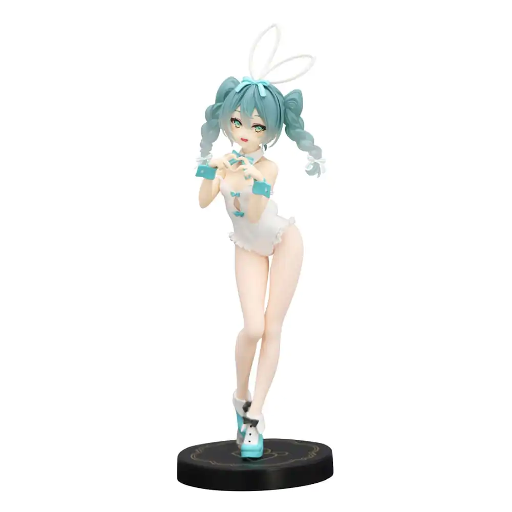 Hatsune Miku BiCute Bunnies PVC Soška Miku Rurudo White Color Verze 27 cm fotografii produktu