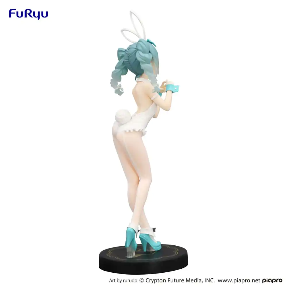 Hatsune Miku BiCute Bunnies PVC Soška Miku Rurudo White Color Verze 27 cm fotografii produktu