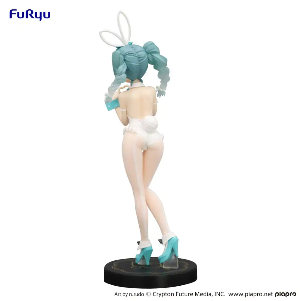 Hatsune Miku BiCute Bunnies PVC Soška Miku Rurudo White Color Verze 27 cm fotografii produktu