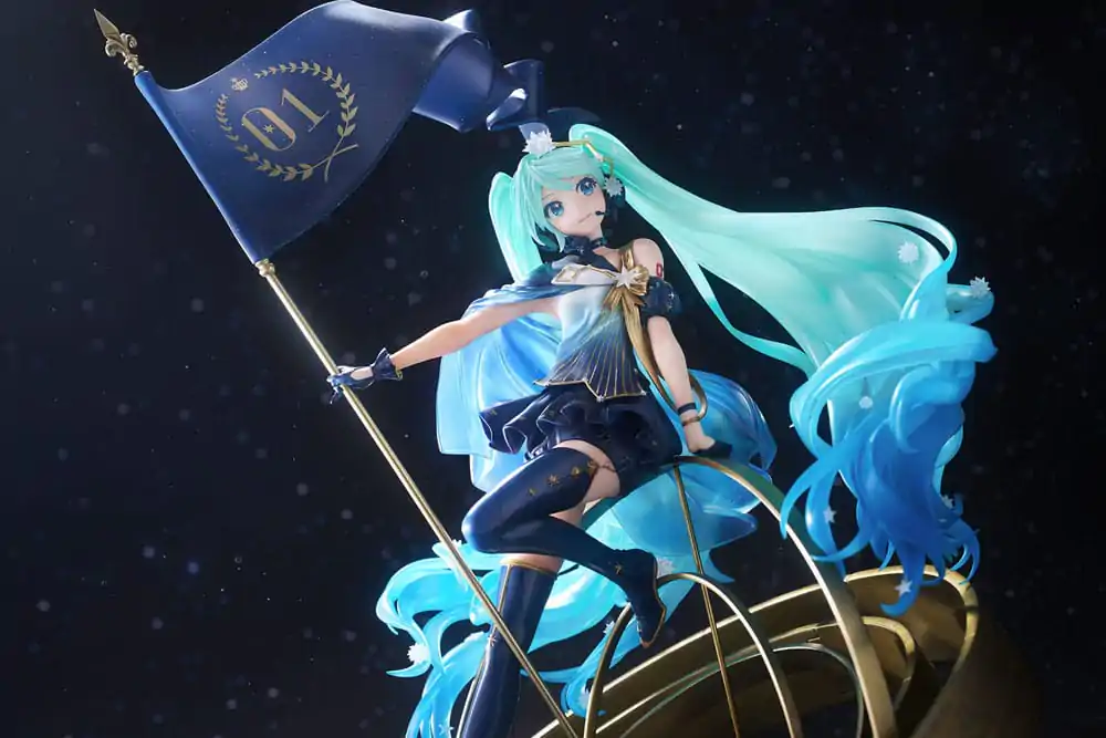 Hatsune Miku PVC soška Birthday 2022 Polaris Ver. 30 cm fotografii produktu