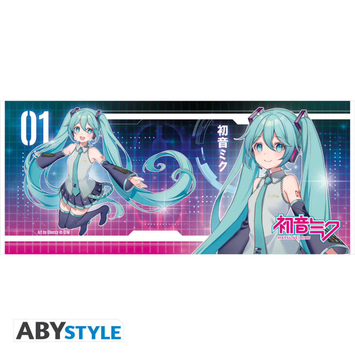 Hatsune Miku hrnek Cyberpunk fotografii produktu