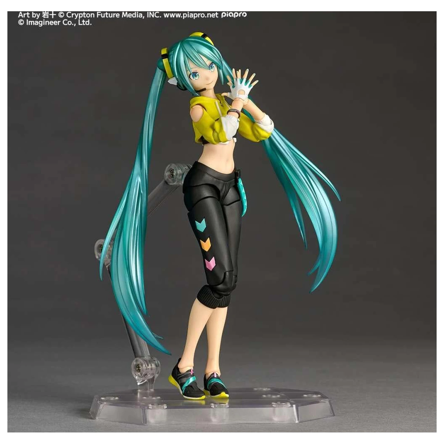 Hatsune Miku Boxing Version Sběratelská figurka Revoltech A.Y. 15cm fotografii produktu