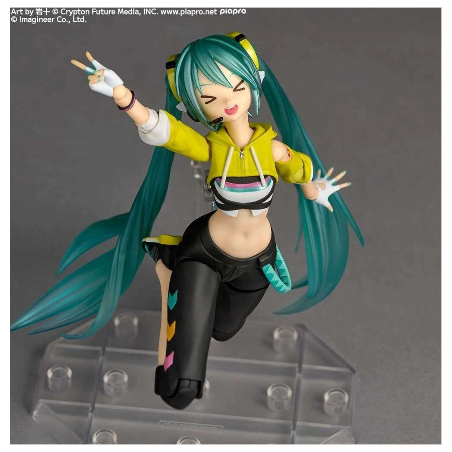 Hatsune Miku Boxing Version Sběratelská figurka Revoltech A.Y. 15cm fotografii produktu
