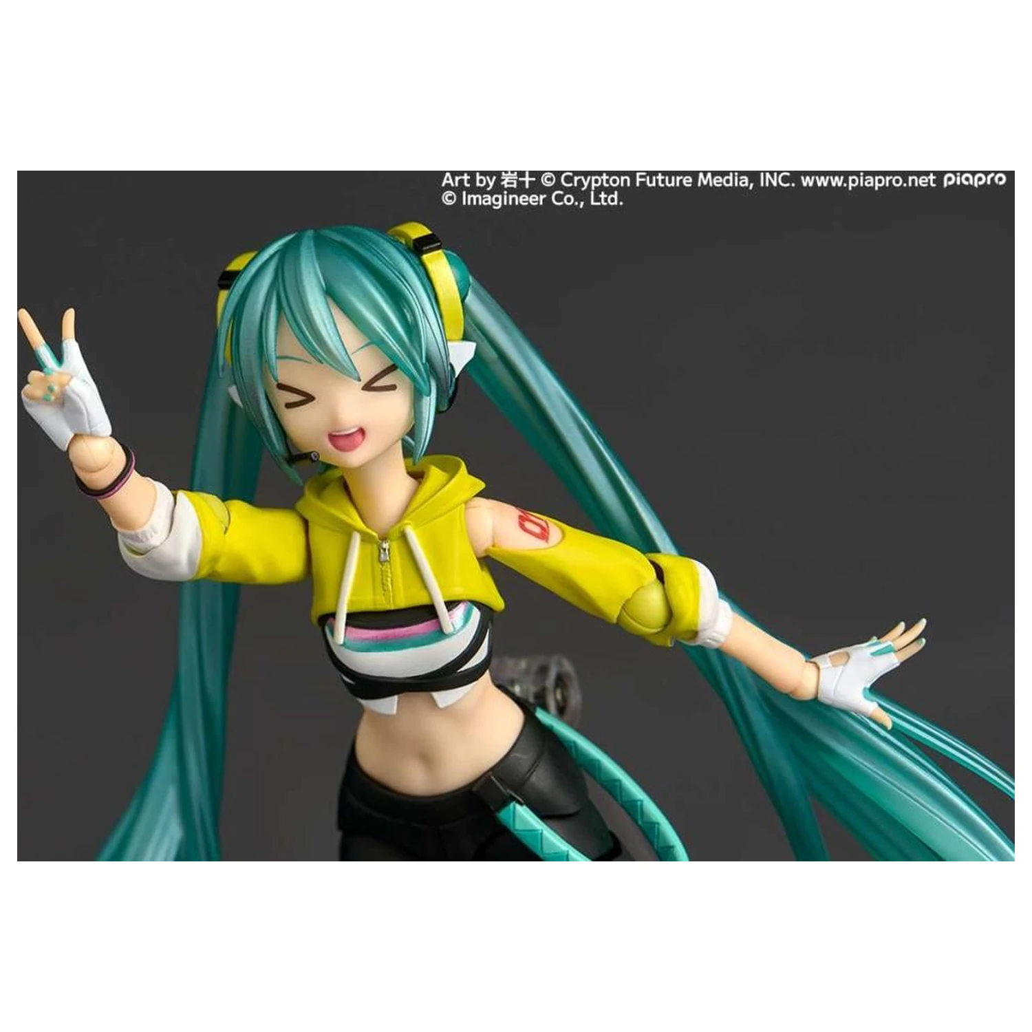 Hatsune Miku Boxing Version Sběratelská figurka Revoltech A.Y. 15cm fotografii produktu