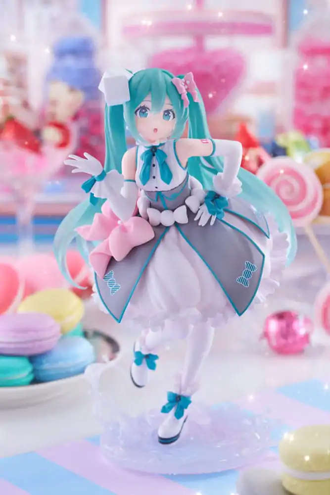 Hatsune Miku PVC socha poprsí figurka 39 Miku's Day Anniversary 2nd season Melty Sugar Ver. 18 cm fotografii produktu