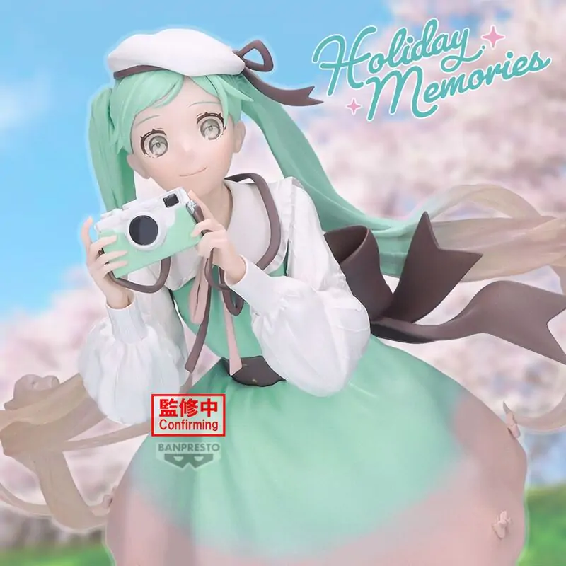 Hatsune Miku Camera Holiday Memories figurka 20 cm fotografii produktu