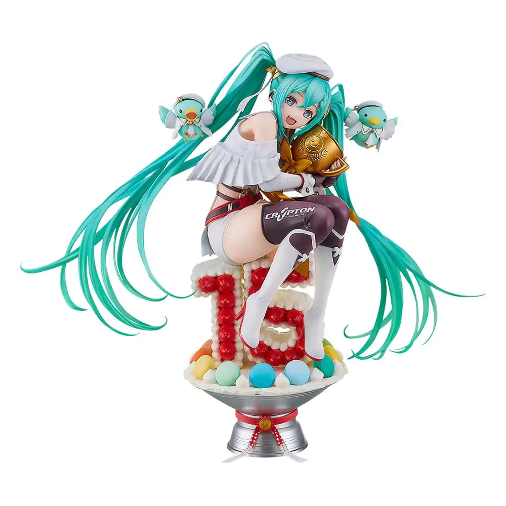 Hatsune Miku Characters PVC Soška 1/6 Racing Miku: 2023 - 15th Anniversary Ver. 26 cm fotografii produktu