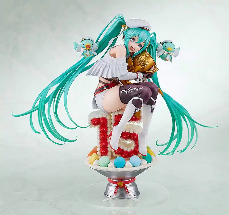 Hatsune Miku Characters PVC Soška 1/6 Racing Miku: 2023 - 15th Anniversary Ver. 26 cm fotografii produktu