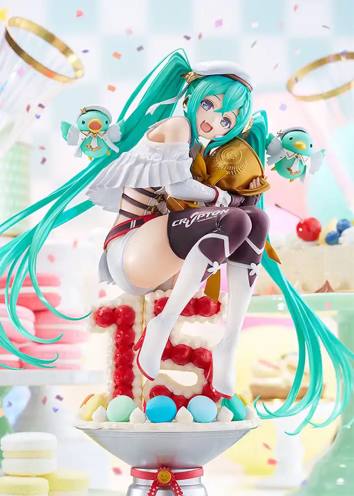 Hatsune Miku Characters PVC Soška 1/6 Racing Miku: 2023 - 15th Anniversary Ver. 26 cm fotografii produktu