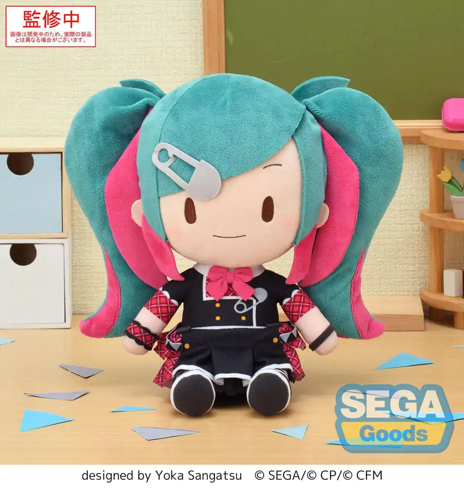 Hatsune Miku: Colorful Stage! Plyšová figurka Classroom SEKAI Miku L 27 cm fotografii produktu