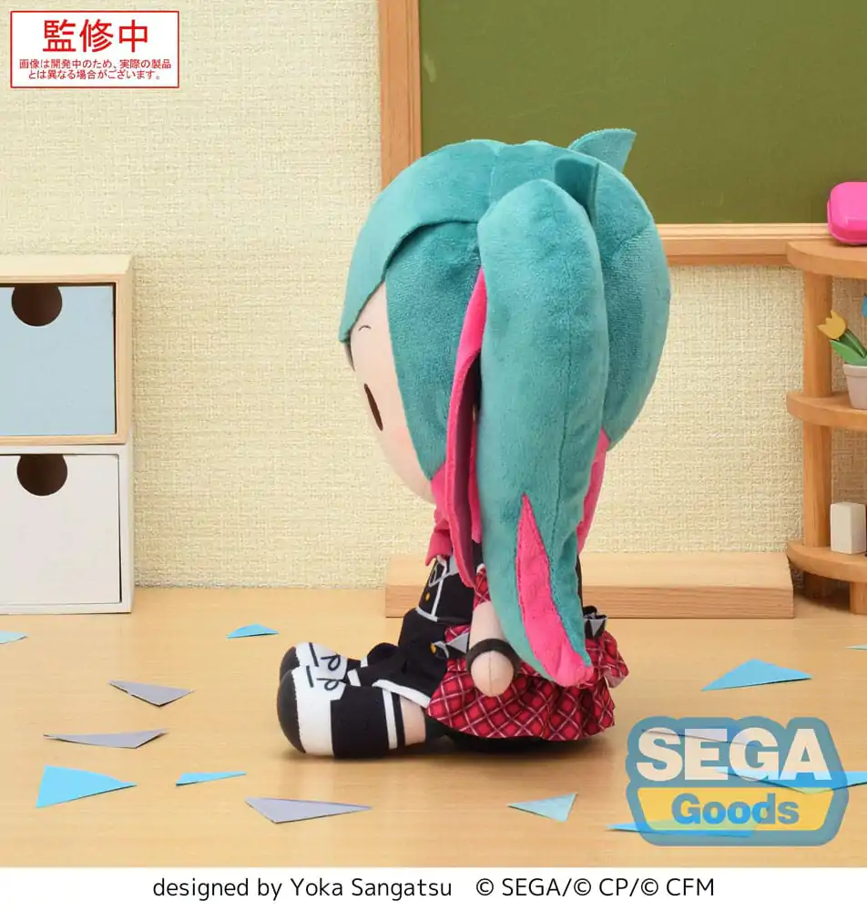 Hatsune Miku: Colorful Stage! Plyšová figurka Classroom SEKAI Miku L 27 cm fotografii produktu