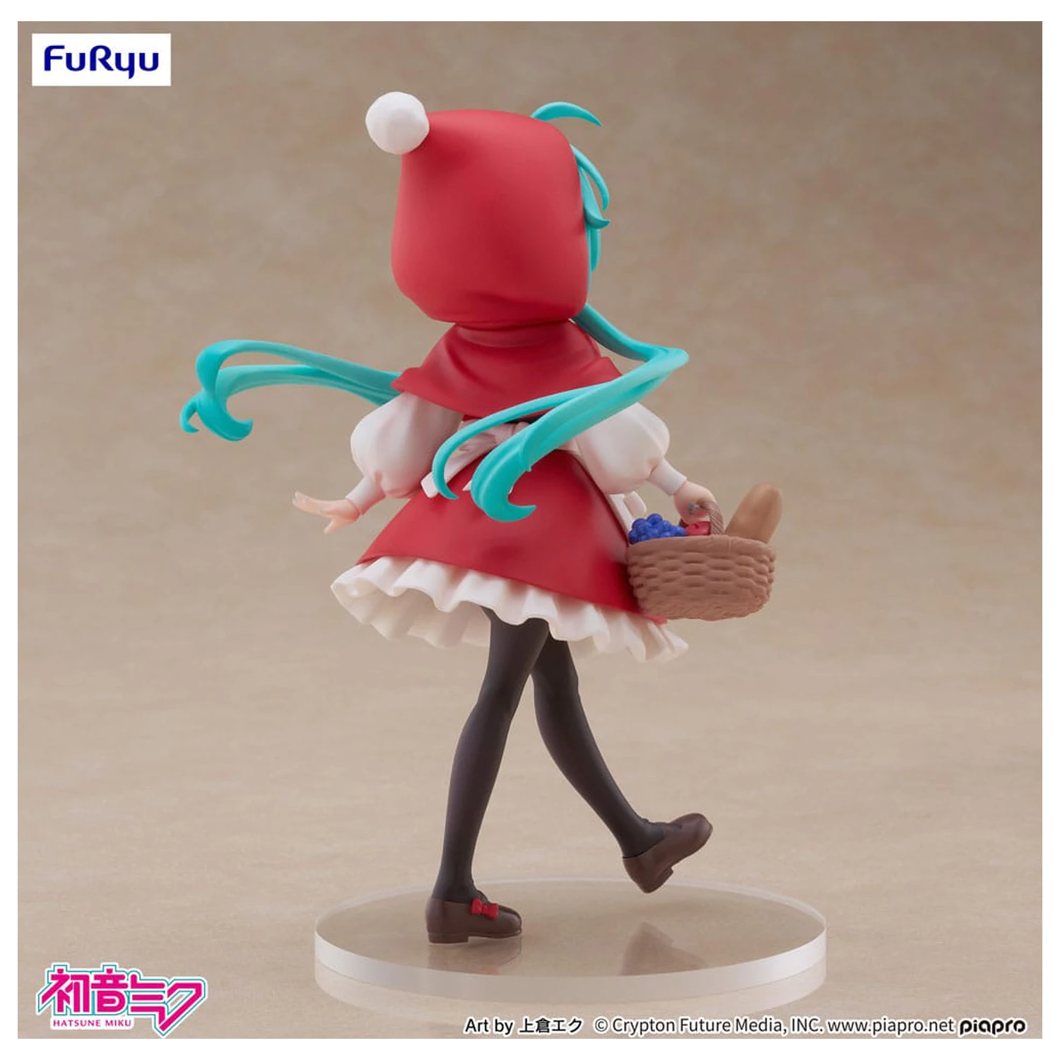 Hatsune Miku Desktop Fairy PVC socha Hatsune Miku Little red riding hood Ver. 16 cm fotografii produktu