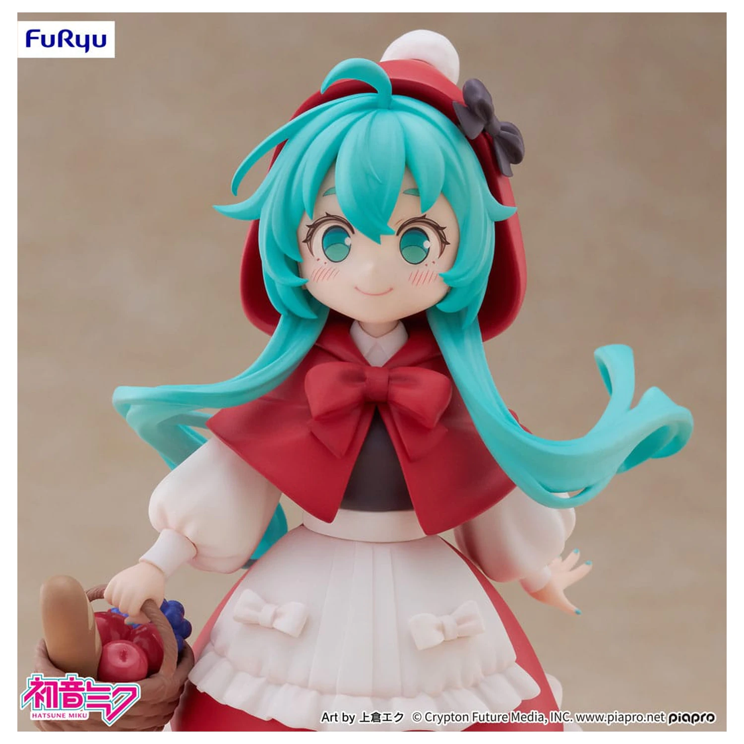 Hatsune Miku Desktop Fairy PVC socha Hatsune Miku Little red riding hood Ver. 16 cm fotografii produktu