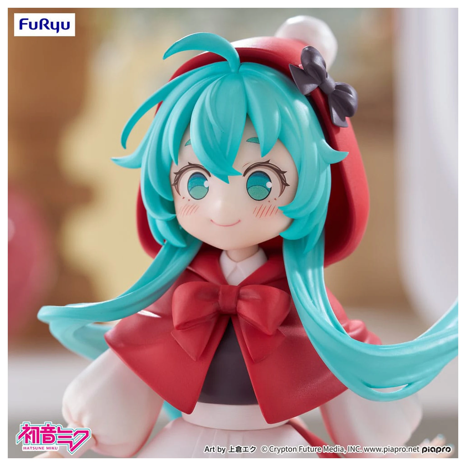 Hatsune Miku Desktop Fairy PVC socha Hatsune Miku Little red riding hood Ver. 16 cm fotografii produktu