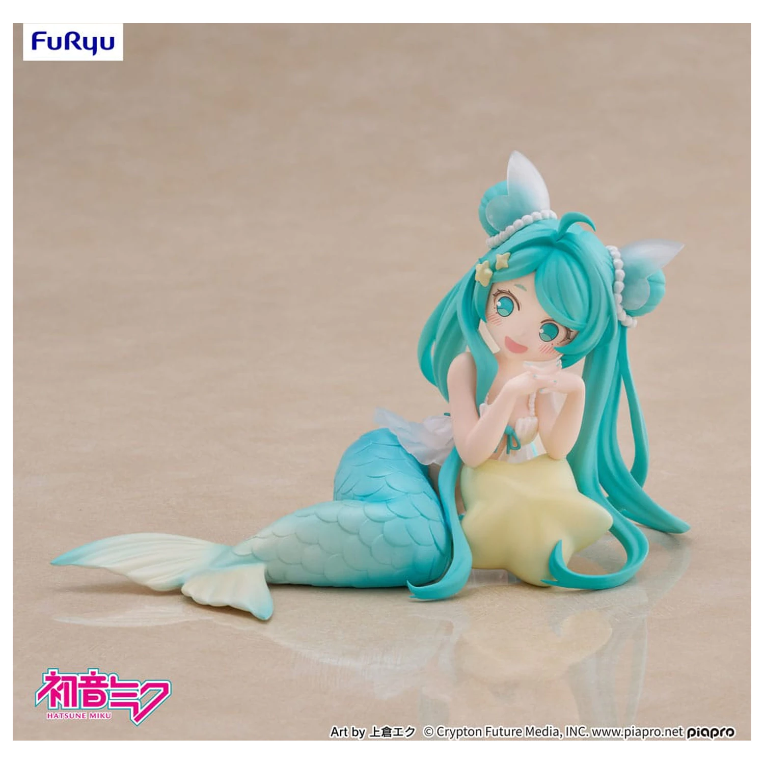Hatsune Miku Desktop Fairy PVC soška Hatsune Miku mořská panna princezna Ver. 9 cm fotografii produktu
