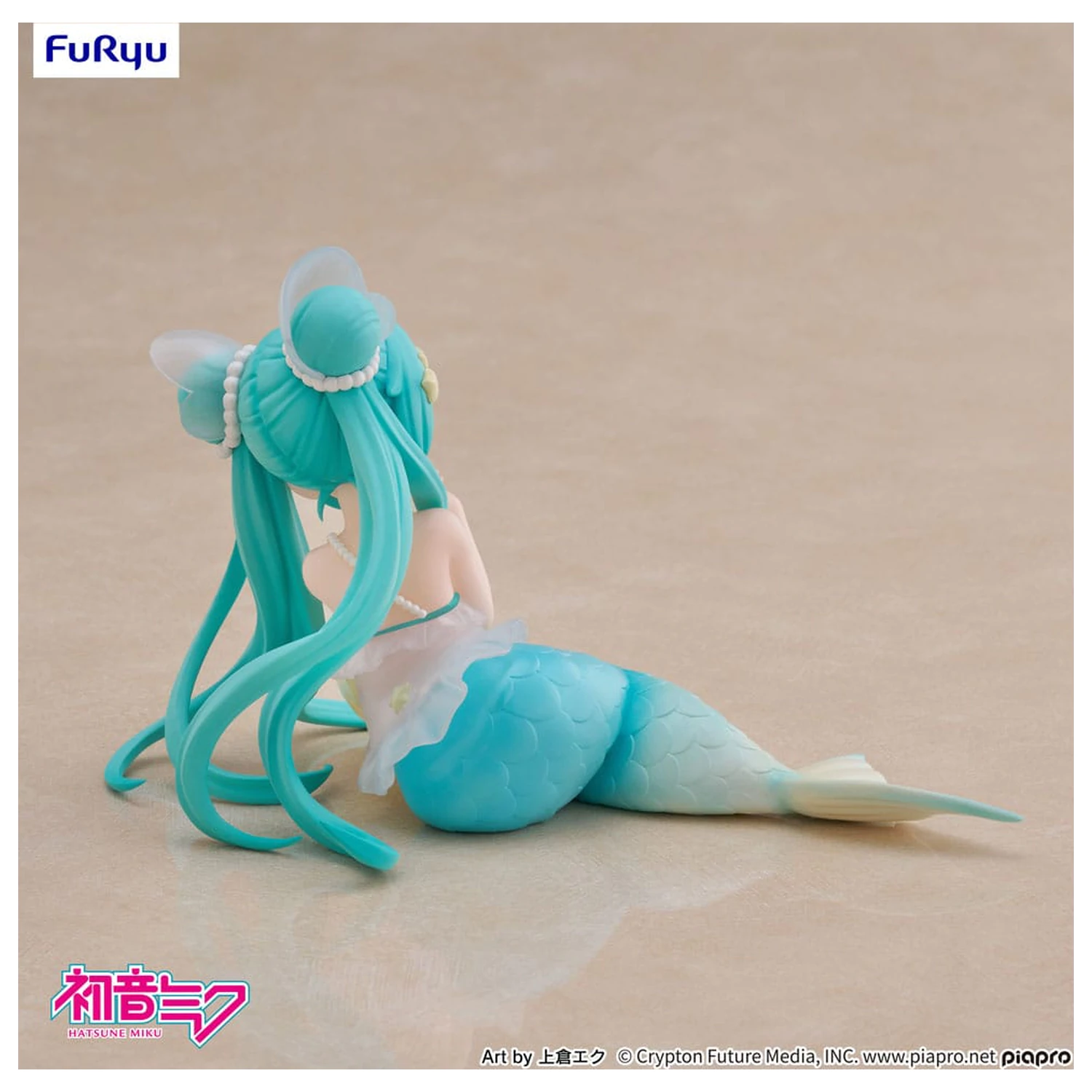 Hatsune Miku Desktop Fairy PVC soška Hatsune Miku mořská panna princezna Ver. 9 cm fotografii produktu