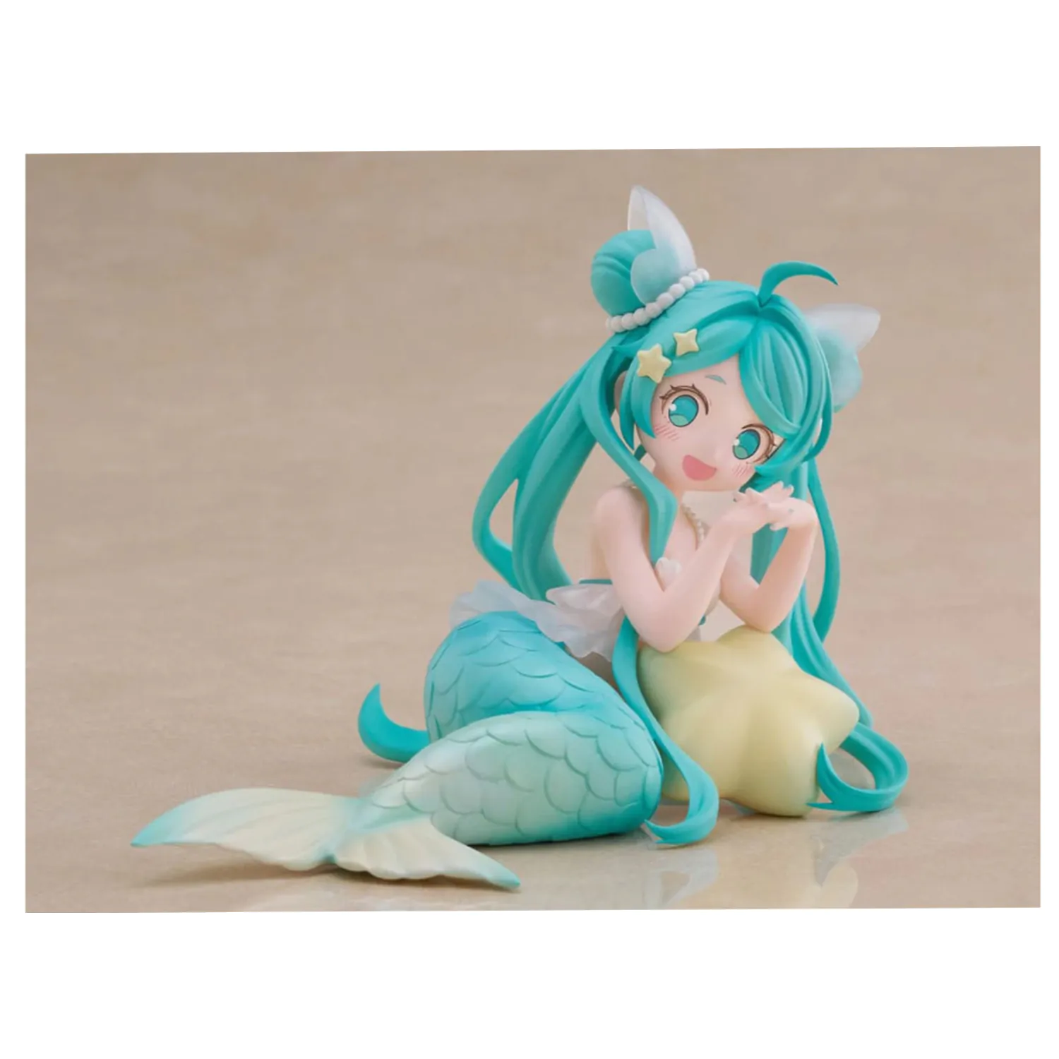 Hatsune Miku Desktop Fairy PVC soška Hatsune Miku mořská panna princezna Ver. 9 cm fotografii produktu