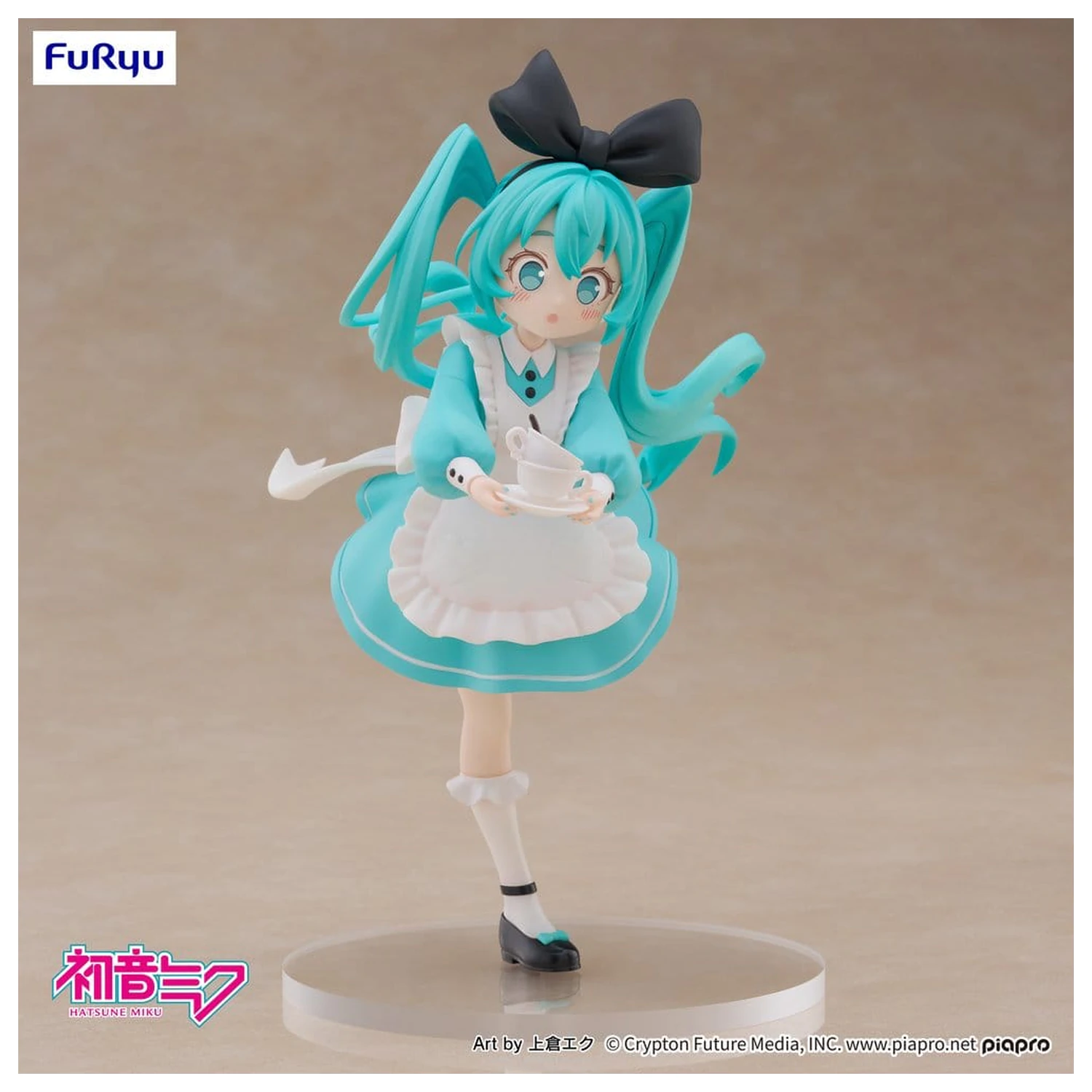 Hatsune Miku Desktop Fairy PVC soška Hatsune Miku Wonderland Ver. 16 cm fotografii produktu