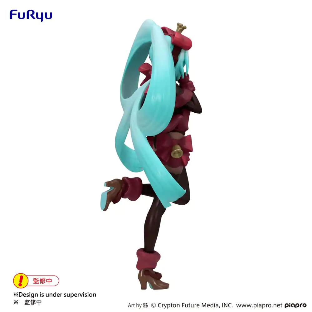 Hatsune Miku Exceed Creative PVC Socha SweetSweets Series Noel Raspberry Ver. 21 cm fotografii produktu