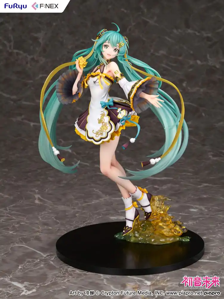 Hatsune Miku F:NEX PVC Soška 1/7 Hatsune Miku Mid-Autumn Festival Ver. 27 cm fotografii produktu