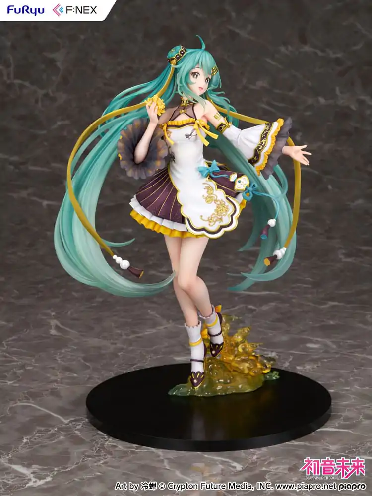 Hatsune Miku F:NEX PVC Soška 1/7 Hatsune Miku Mid-Autumn Festival Ver. 27 cm fotografii produktu