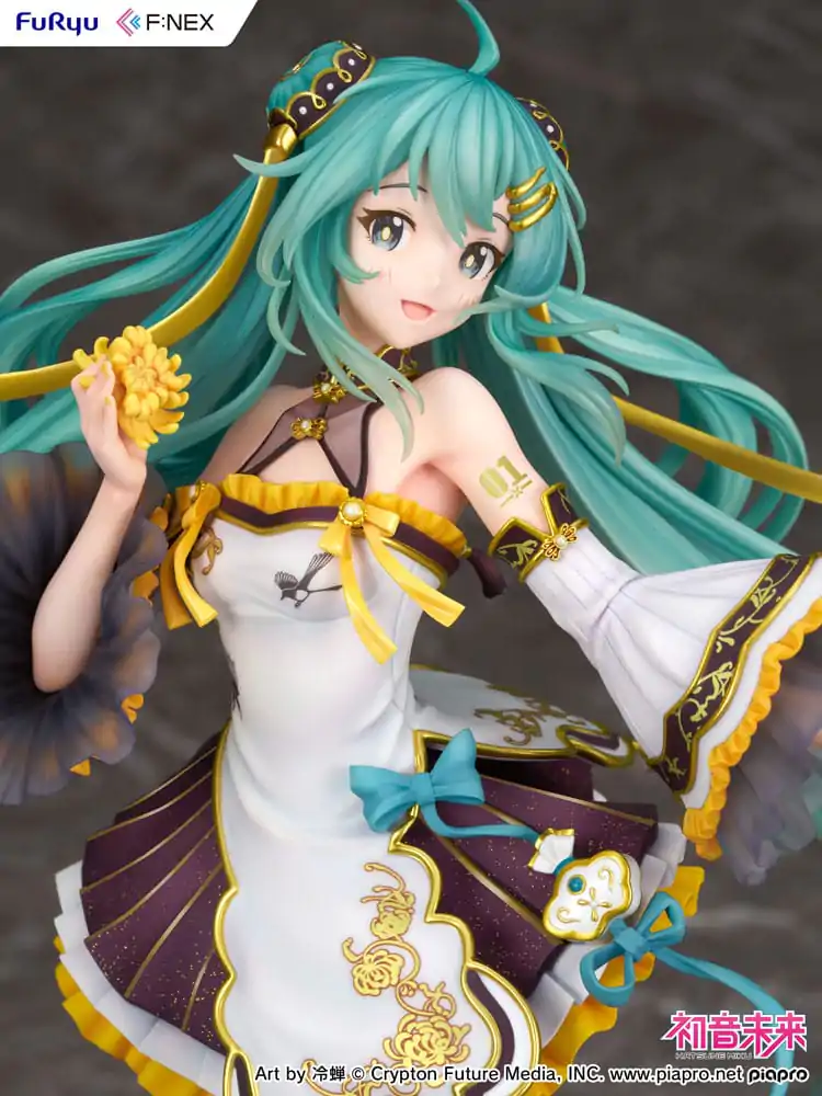 Hatsune Miku F:NEX PVC Soška 1/7 Hatsune Miku Mid-Autumn Festival Ver. 27 cm fotografii produktu