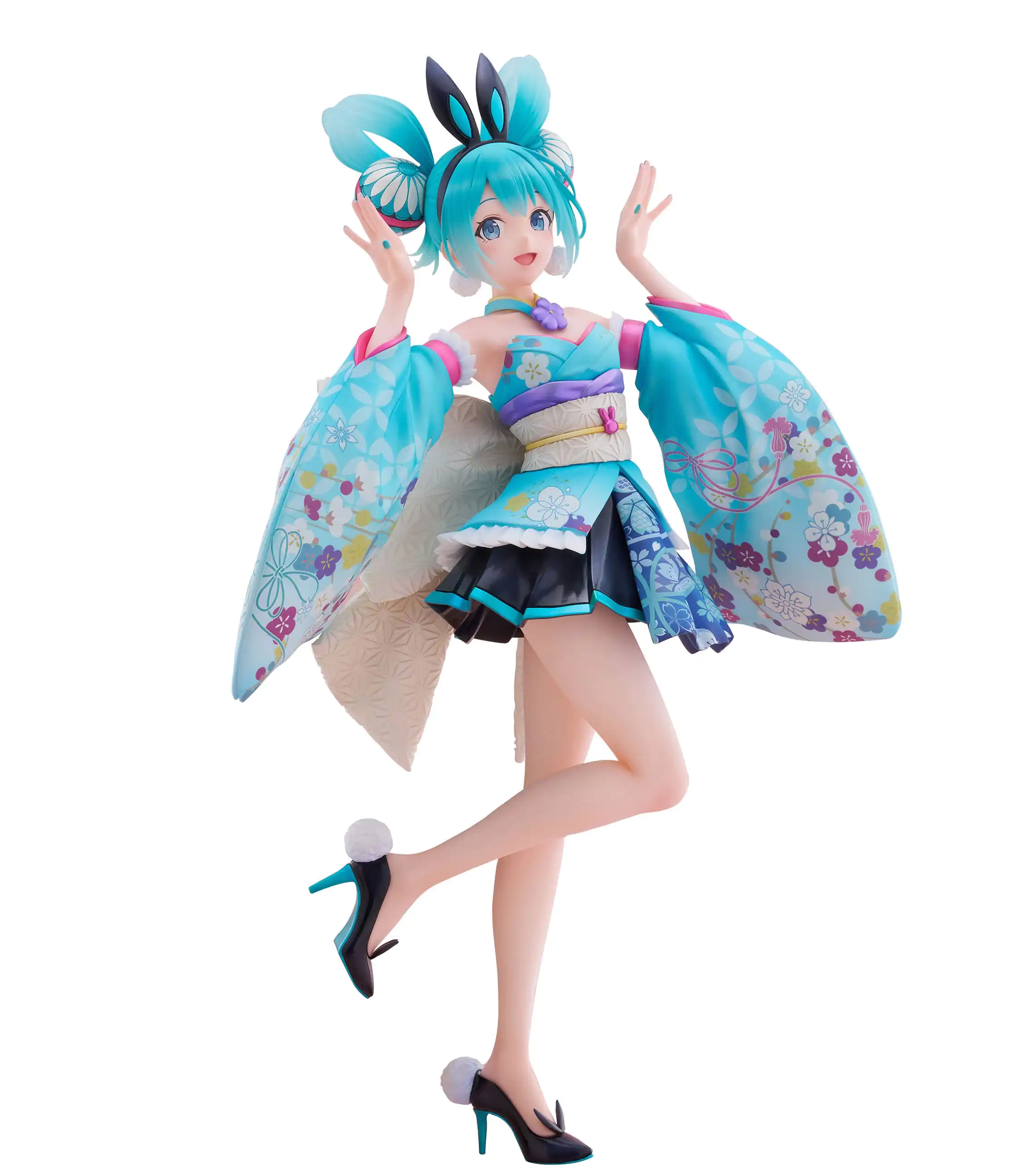 Hatsune Miku F:NEX PVC Socha 1/7 Hatsune Miku Wa-bunny 27 cm fotografii produktu