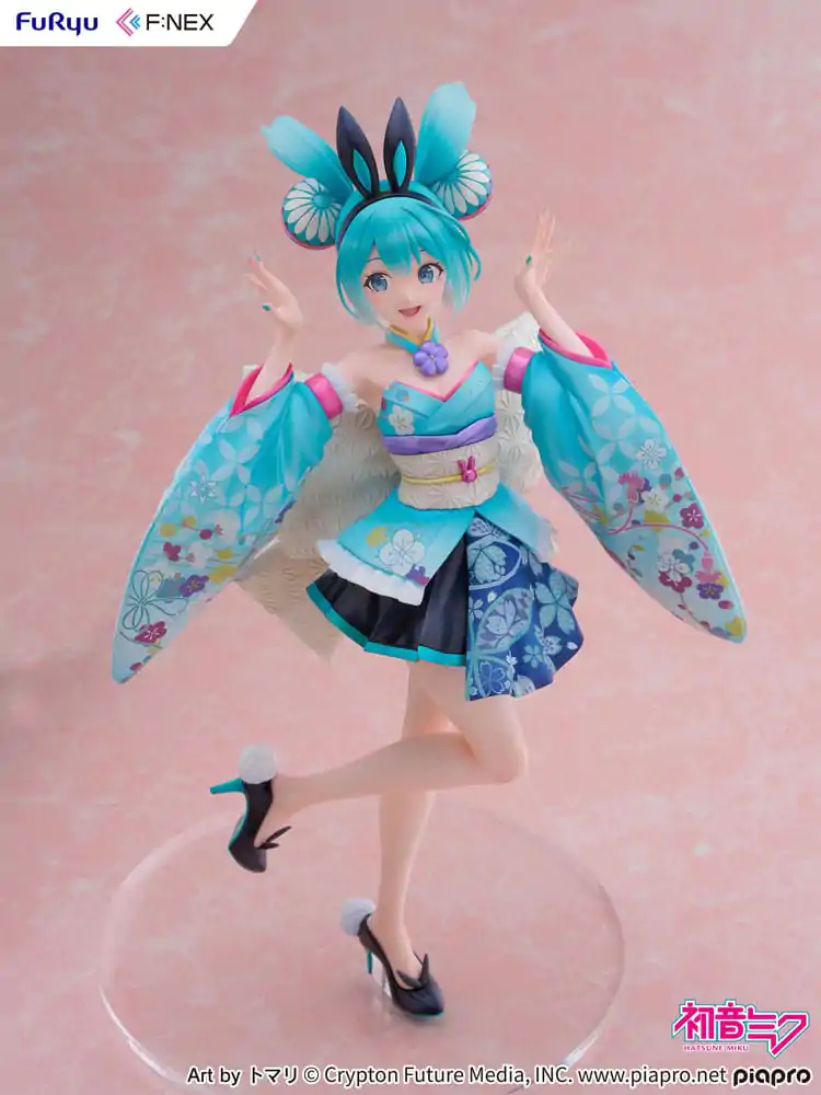 Hatsune Miku F:NEX PVC Socha 1/7 Hatsune Miku Wa-bunny 27 cm fotografii produktu