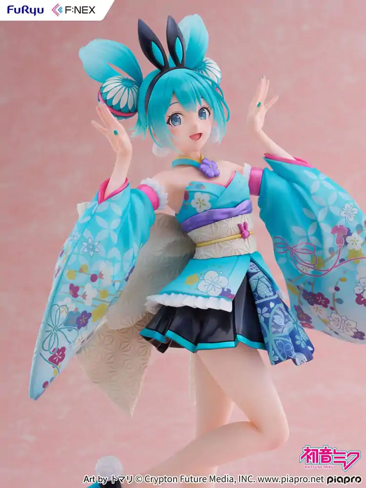 Hatsune Miku F:NEX PVC Socha 1/7 Hatsune Miku Wa-bunny 27 cm fotografii produktu