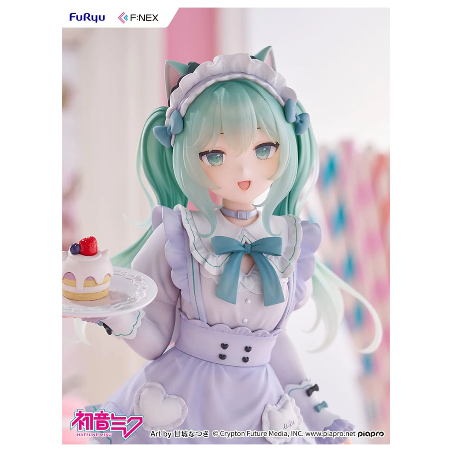 Hatsune Miku F:NEX PVC socha 1/7 Hatsune Miku x Amashiro Natsuki 25 cm fotografii produktu