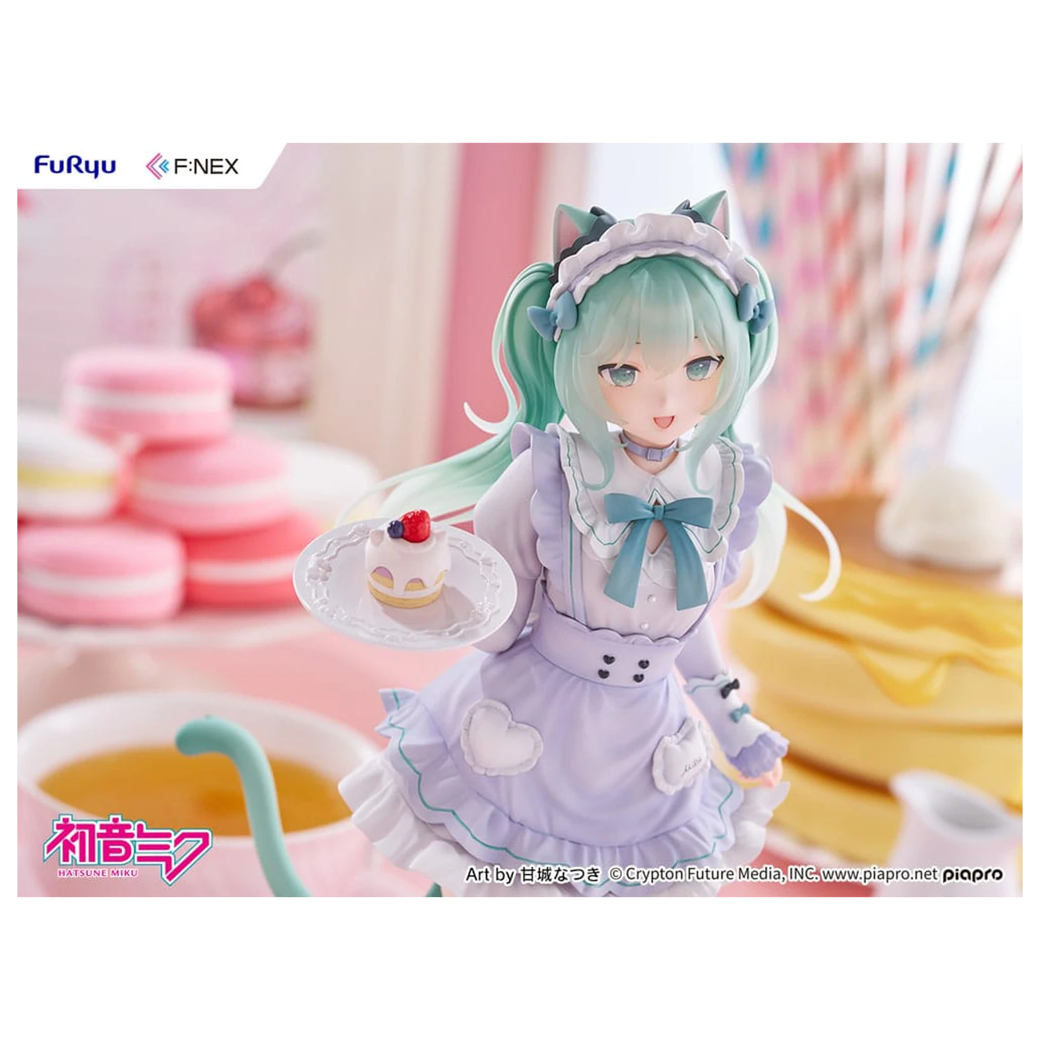 Hatsune Miku F:NEX PVC socha 1/7 Hatsune Miku x Amashiro Natsuki 25 cm fotografii produktu