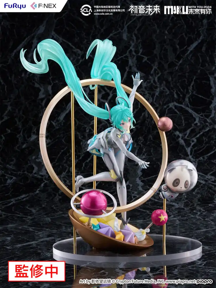 Hatsune Miku F:NEX PVC Soška 1/7 Miku with You 2024 Verze 29 cm fotografii produktu