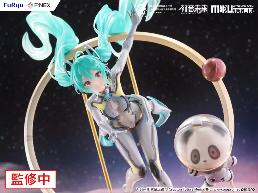 Hatsune Miku F:NEX PVC Soška 1/7 Miku with You 2024 Verze 29 cm fotografii produktu